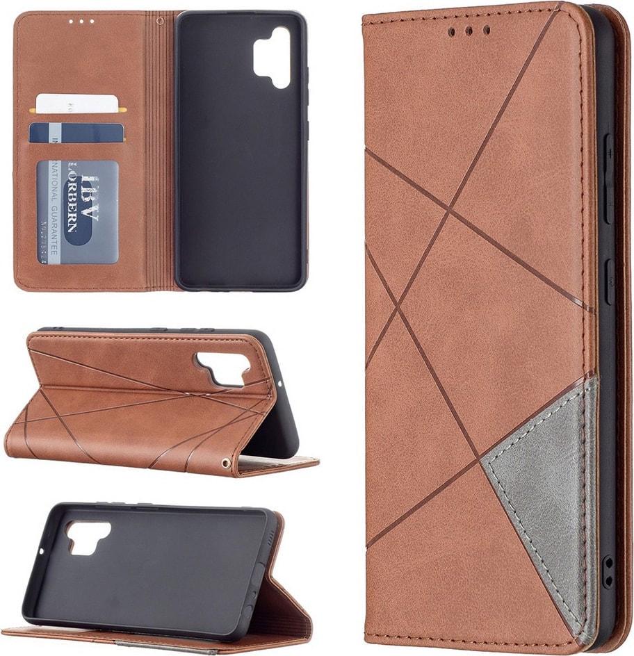 Чехол книжка SHLab Prisma Samsung Galaxy A32 A325 Brown (36291-30)