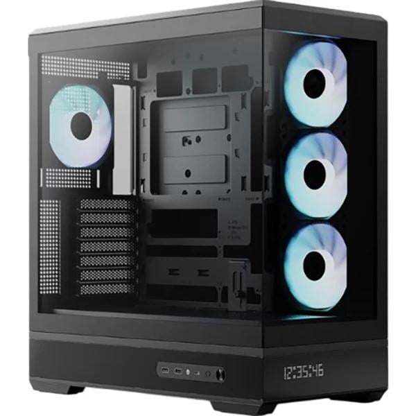 Корпус для ПК AeroCool P500B Digi-BK-v1 Midi-Tower no PSU ATX/MicroATX/Mini-ITX Black (ACCM-PN09143.11)