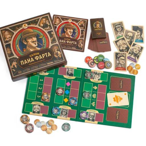 Настільна гра Така Мака Салон Пана Фарта Різнокольоровий (SR-113-N-993) - фото 4 Настільна гра Така Мака Салон Пана Фарта Різнокольоровий (SR-113-N-993) - фото 4