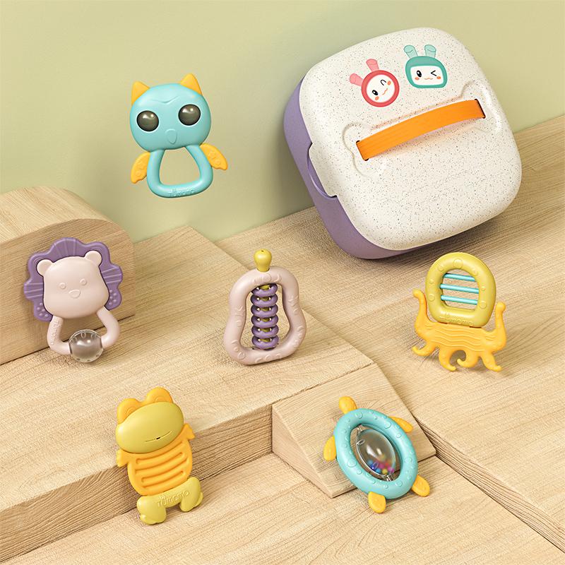 Набор прорезывателей для зубов Tumama Macaron 6 шт. - фото 2