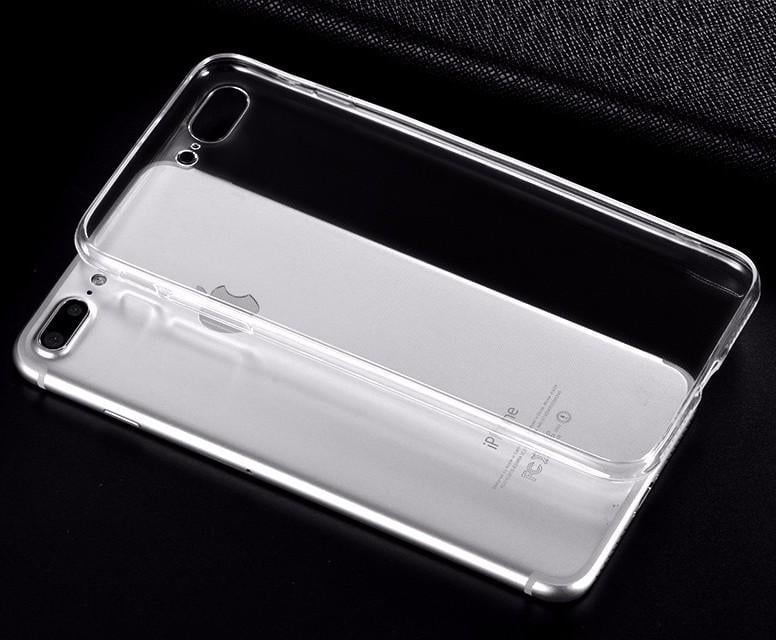 Прозрачный Чехол iPhone 7 Plus / 8 Plus (ультратонкий силиконовый) (04235)