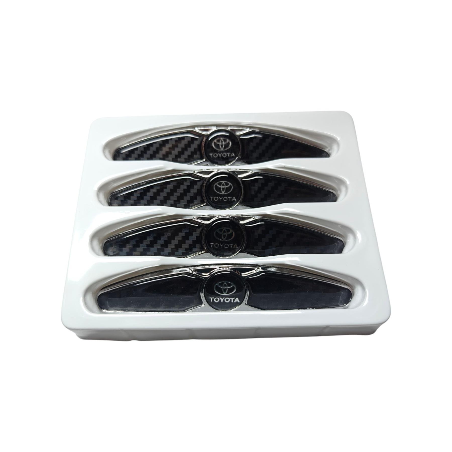 Полосы дверей противоударные Toyota металлические Черный (2402365896)