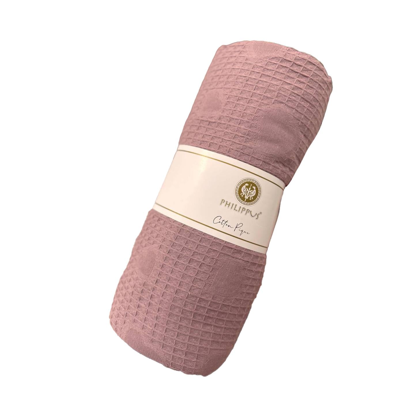 Простынь вафельная на диван/кровать 200х220 см Лавандовый (П4К-Prost-pike-001-04)