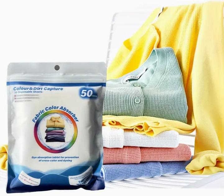 Салфетки для стирки цветопоглощающие 50 шт. 10х13,5 см (R99402) - фото 5 Салфетки для стирки цветопоглощающие 50 шт. 10х13,5 см (R99402) - фото 5