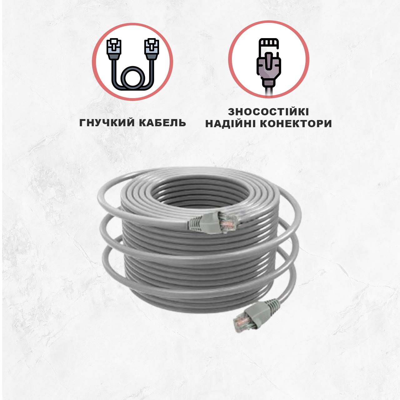 Витая пара Kabelist 200 м U/UTP Cat5e 24AWG 1000 Мбит/с (88051sk) - фото 5