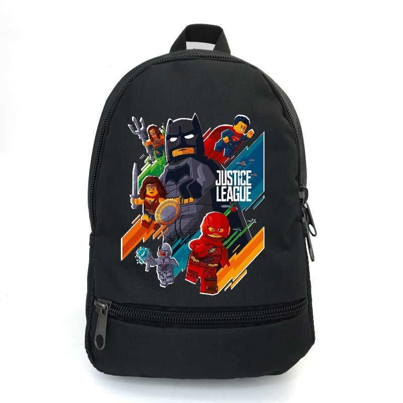 Школьный рюкзак BIG Лего School Bag Lego-03 43х30х17 см 22 л Черный (2314375296)
