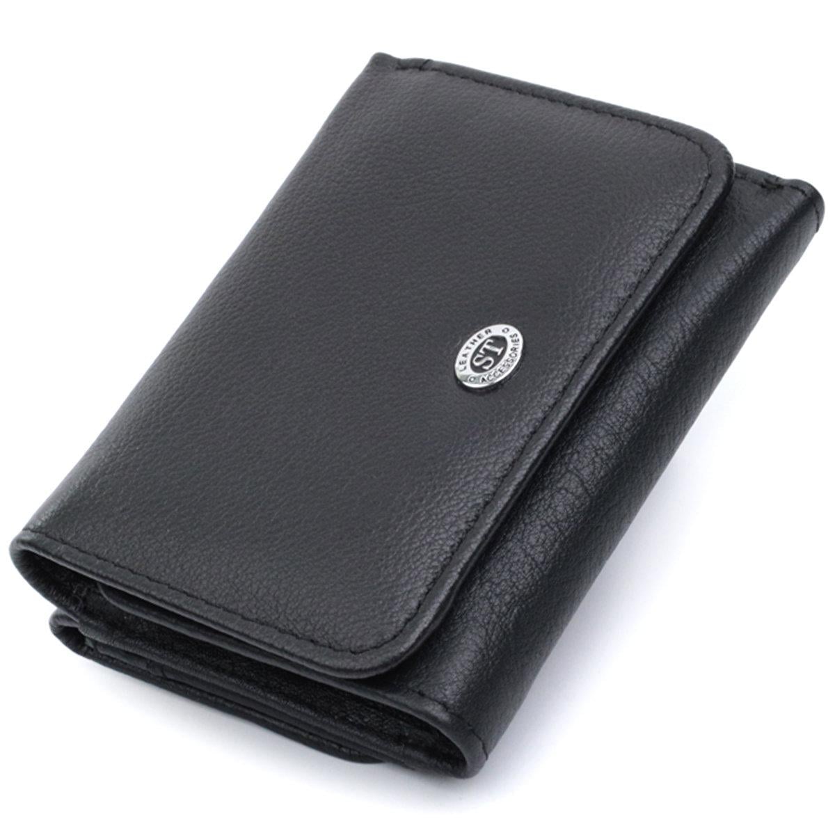 Кошелек женский ST Leather 22722 кожаный Черный (168-136-22722)