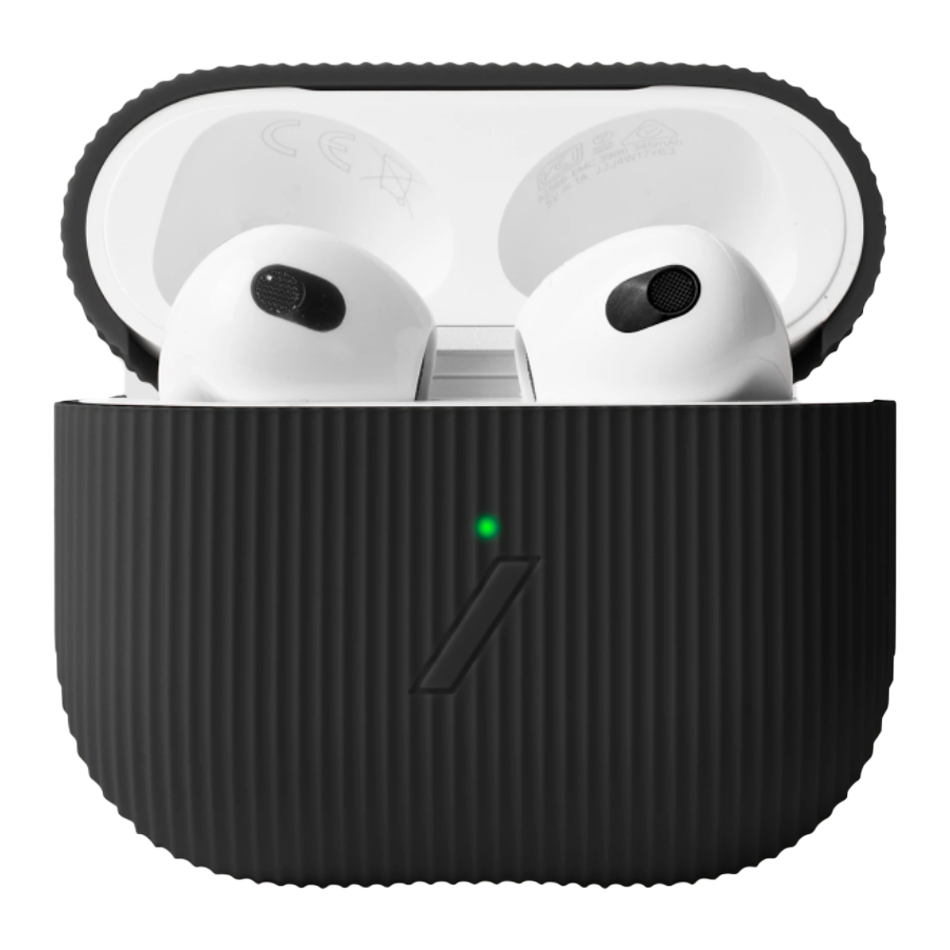 Силіконовий чохол для навушників Native Union Curve Case for Airpods 3rd Gen, Black (APCSE-CRVE-BLK-V2) - фото 2