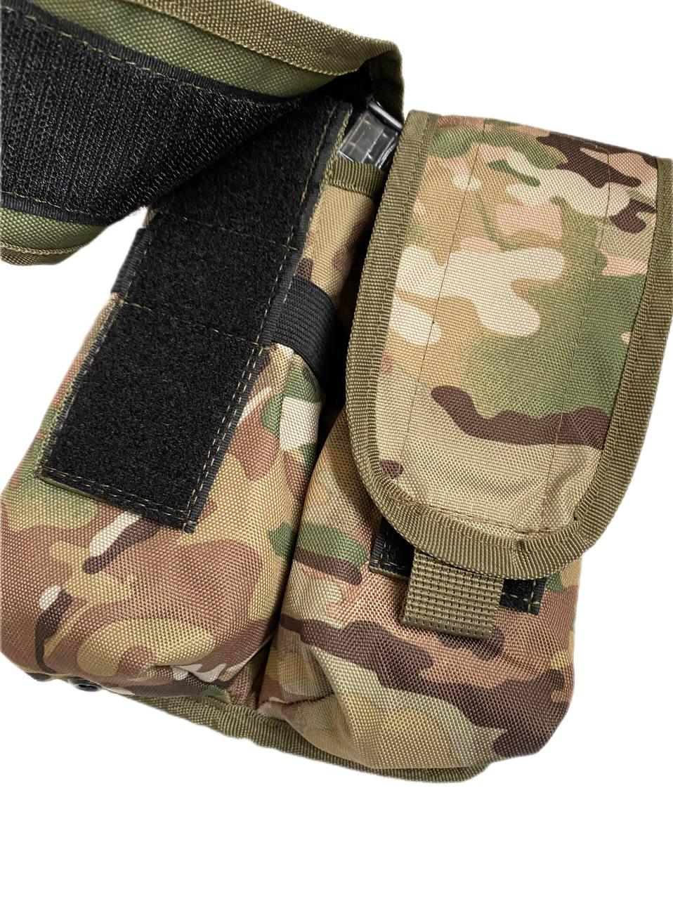 Подсумок под магазины на 4 рожка Мультикам