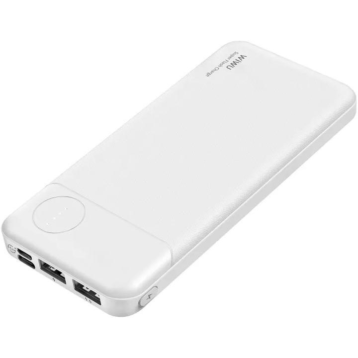 Внешний аккумулятор WiWU JC-14 10000 mAh 20w White - фото 2