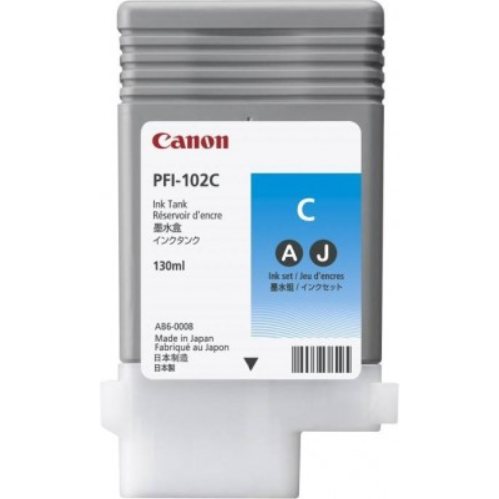 Картридж Canon PFI-102 Cyan совместим с принтерами iPF500/iPF600/iPF700 (559494)
