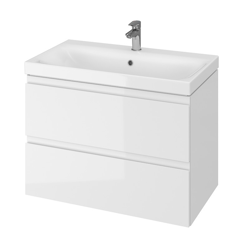 Тумба для ванной Cersanit Moduo 79,5x44,7 подвесная под умывальник Белый (FZZW1009908015)