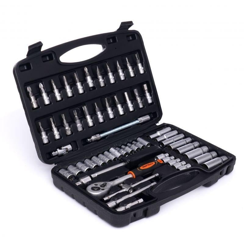 Набір головок/біт/викруток Kraft & Dele KD10834 56 шт.