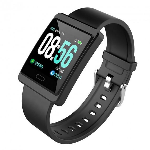 Смарт-годинник Lemfo Y13 з тонометром і пульсометр Чорний Смарт-годинник Lemfo Y13 з тонометром і пульсометр Чорний