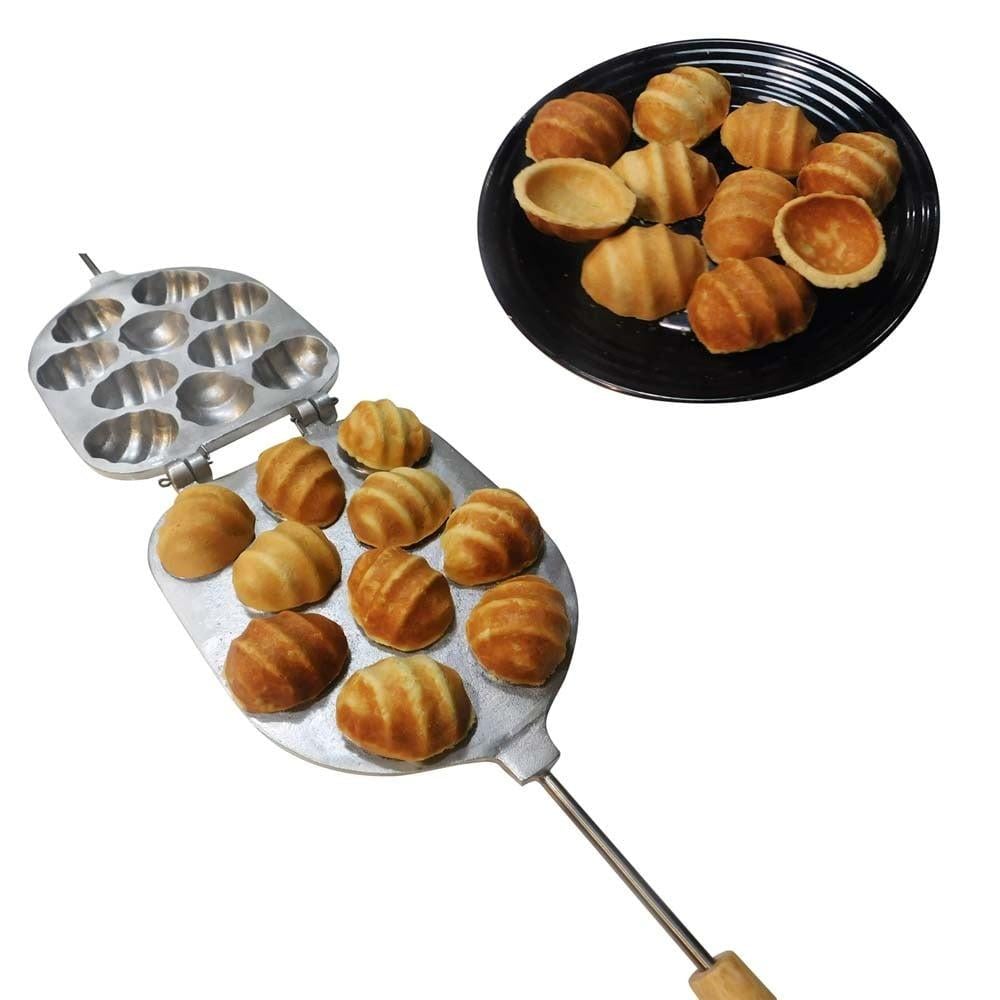 Форма для выпечки песочного печенья с рифленой поверхностью Форма для выпечки песочного печенья с рифленой поверхностью