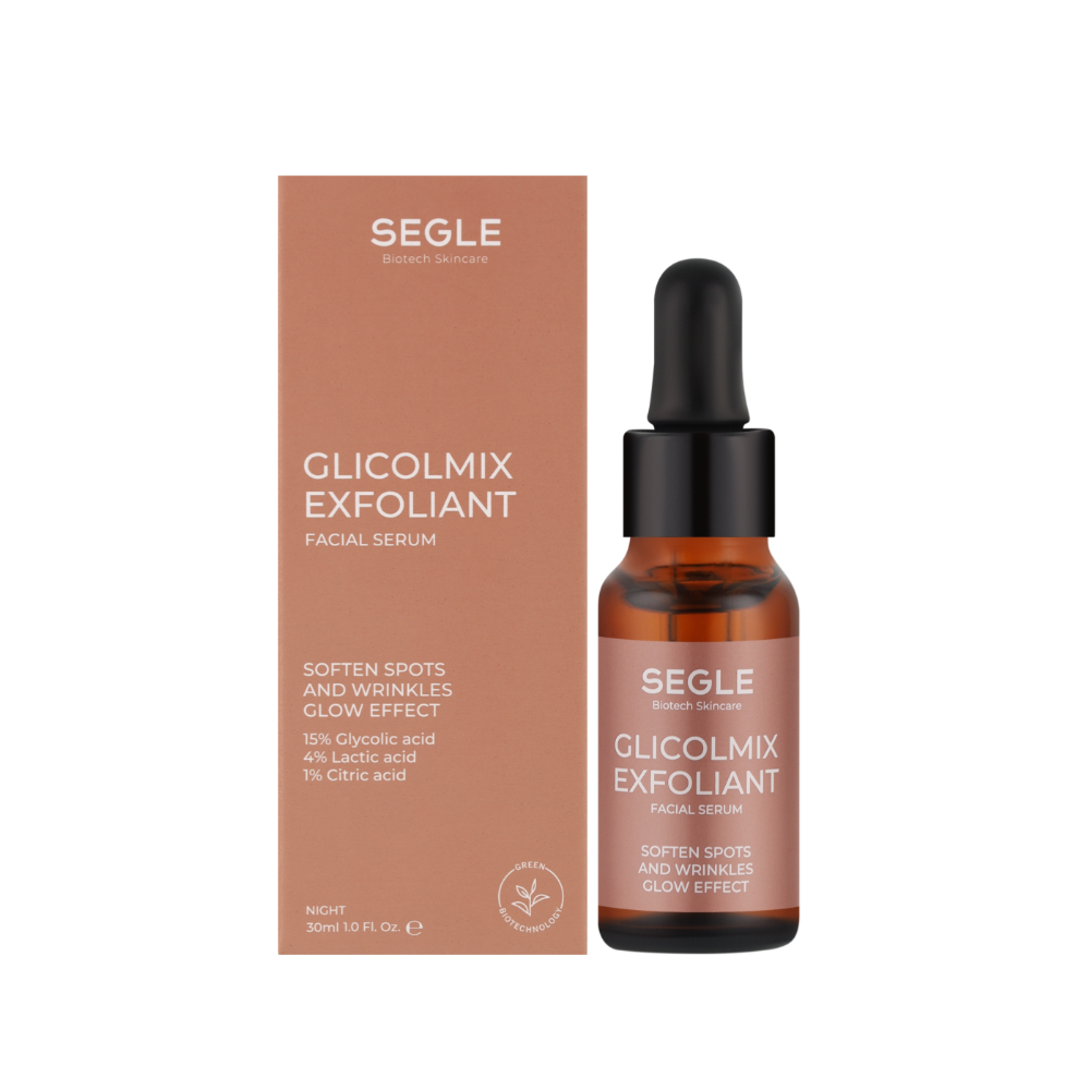 Пілінг-сироватка нічна для обличчя Segle Glicolmix Exfoliant Serum 30 мл