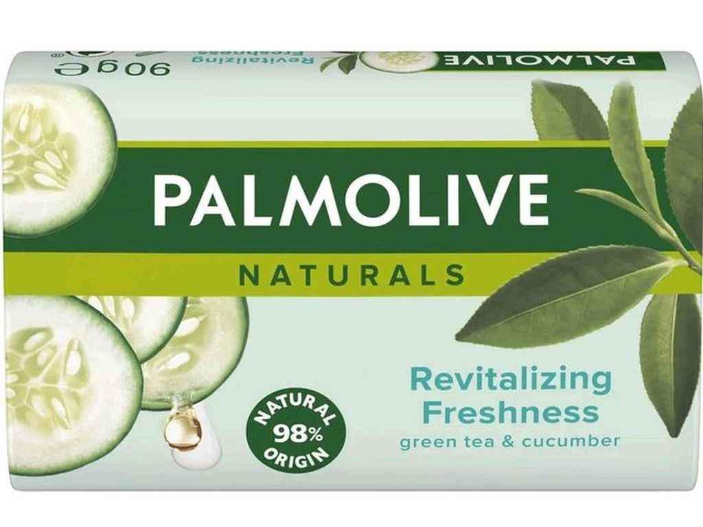 Мыло Palmolive глицериновое 90 г Натурель Зеленый чай и Огурец (133866)