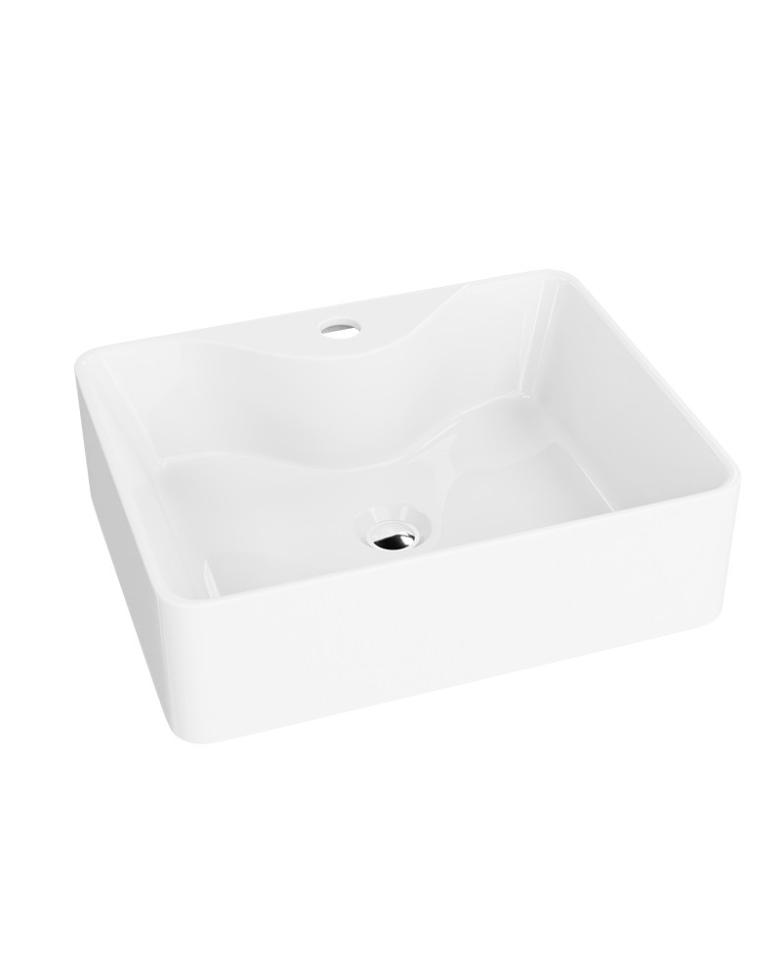 Умывальник накладной Lavita Castor 5900378325994 475x370x140 мм Белый (178112)