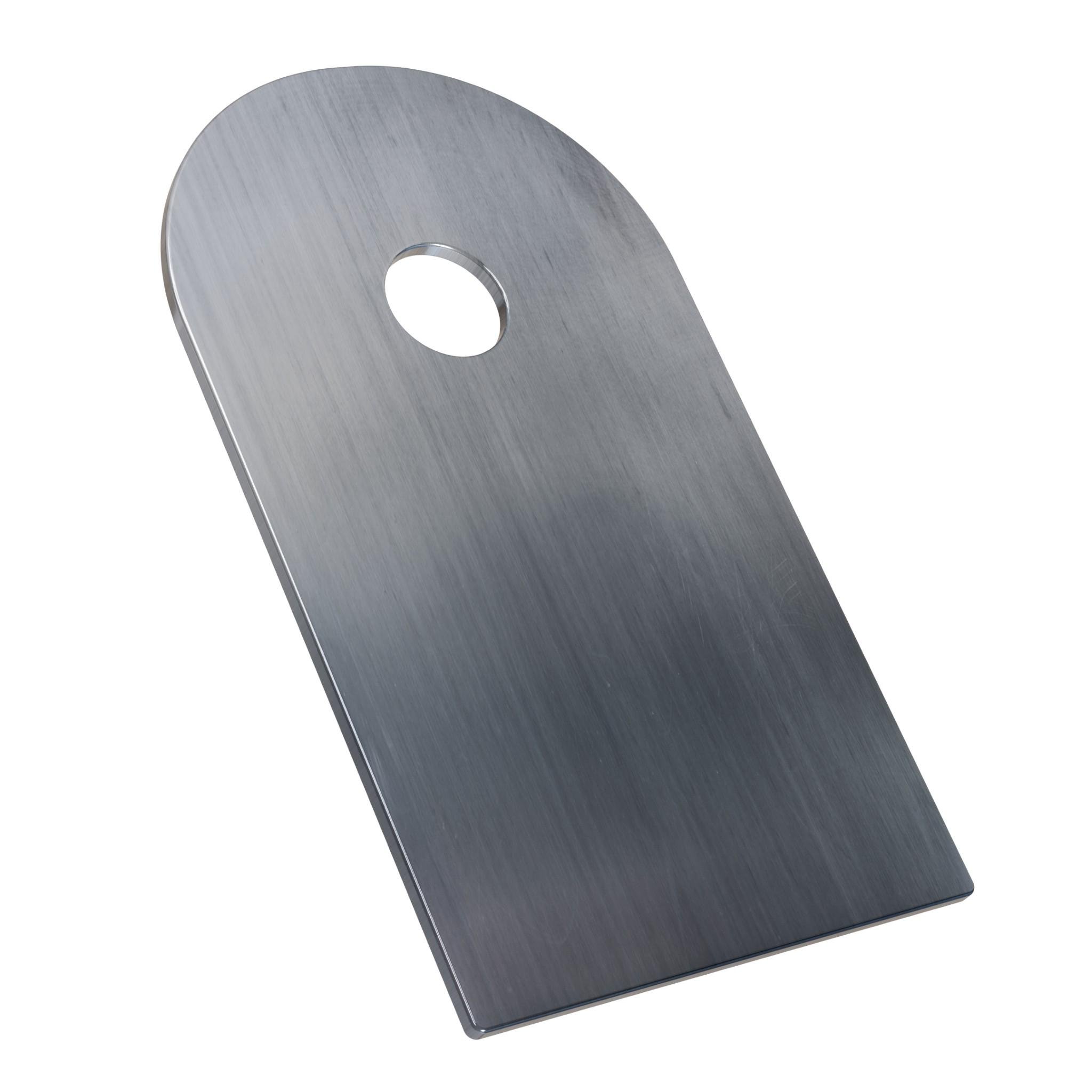 Вушко монтажне приварне сталеве 70х40 товщина 1.5 мм отвір 9 мм для навісного замка ВМ-7040 1 шт. (2875271316/К2266)