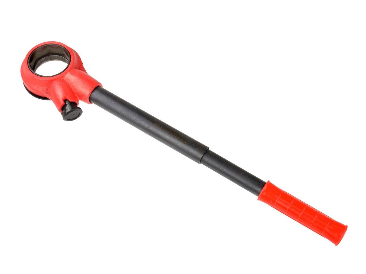 Плашкотримач трубний GeKo з храповим механізмом 1/4-1,1/4" (G01015)