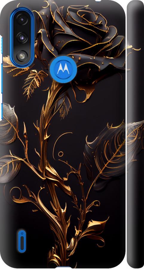 Чехол на Motorola E7 Power Роза 3 (5552m-2284-42517)
