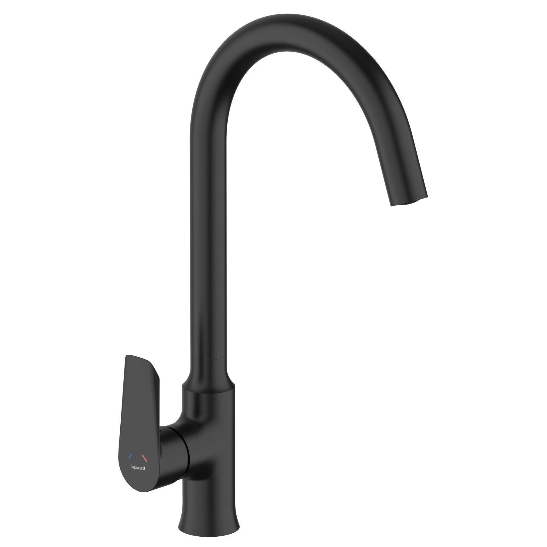 Смеситель кухонный Imprese Vaclav Черный (f03406410AA) Смеситель кухонный Imprese Vaclav Черный (f03406410AA)