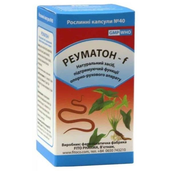 Засіб протизапальний Fito Pharma Реуматон-F 0,5 г 40 капс. (000022915)