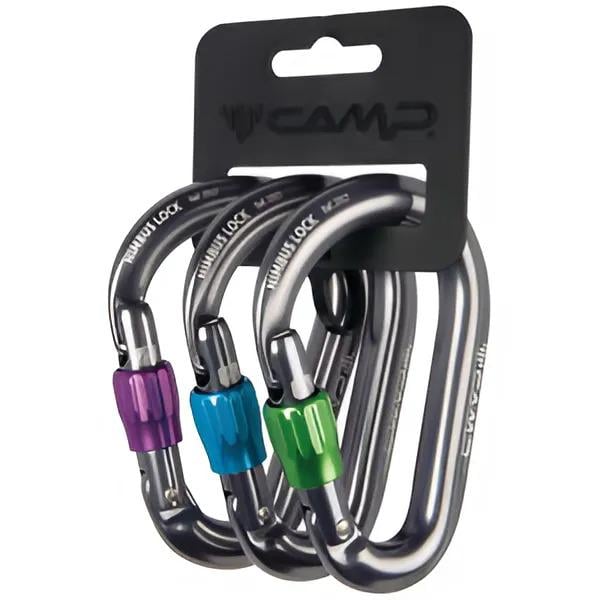 Карабін алюмінієвий Camp Nimbus Lock 3 Pack (3434)