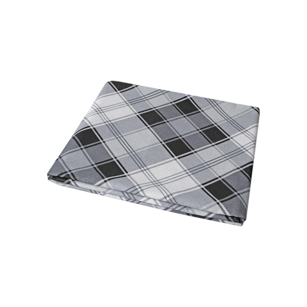 Простынь Iris Home ранфорс Brok 150x210 Серый (svt-2000022309196)