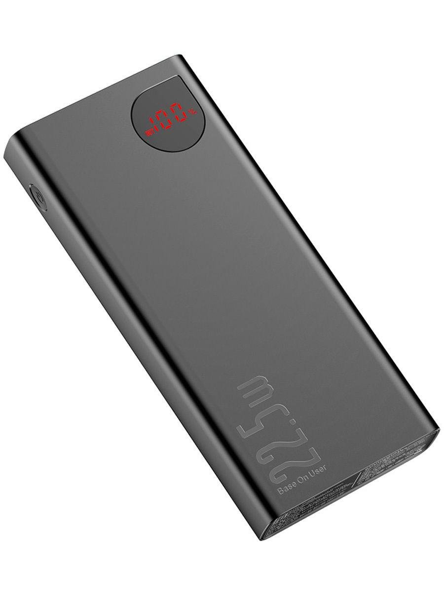 Повербанк BASEUS USB Type C с быстрой зарядкой 20000 mAh 22,5 w (9505784)
