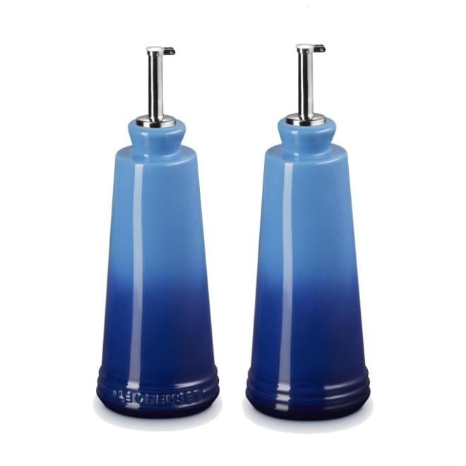 Набор бутылок для уксуса и масла Le Creuset 300 мл 2 шт. Azure (80842302200003)