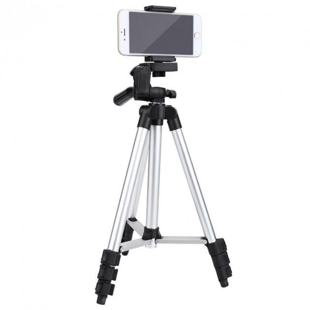 Штатив для телефона и камеры алюминиевый TRIPOD 3110 102 см