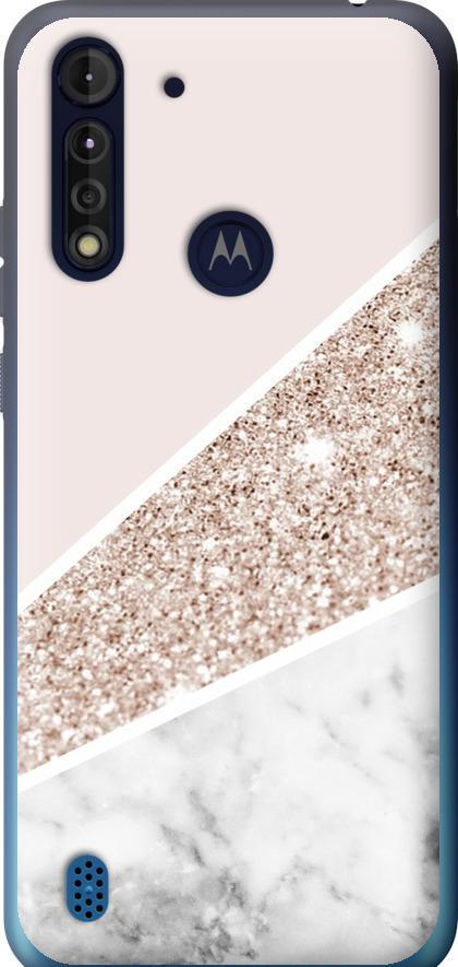 Чехол на Motorola G8 Power Lite Пастельный мрамор (4342u-2032-42517)