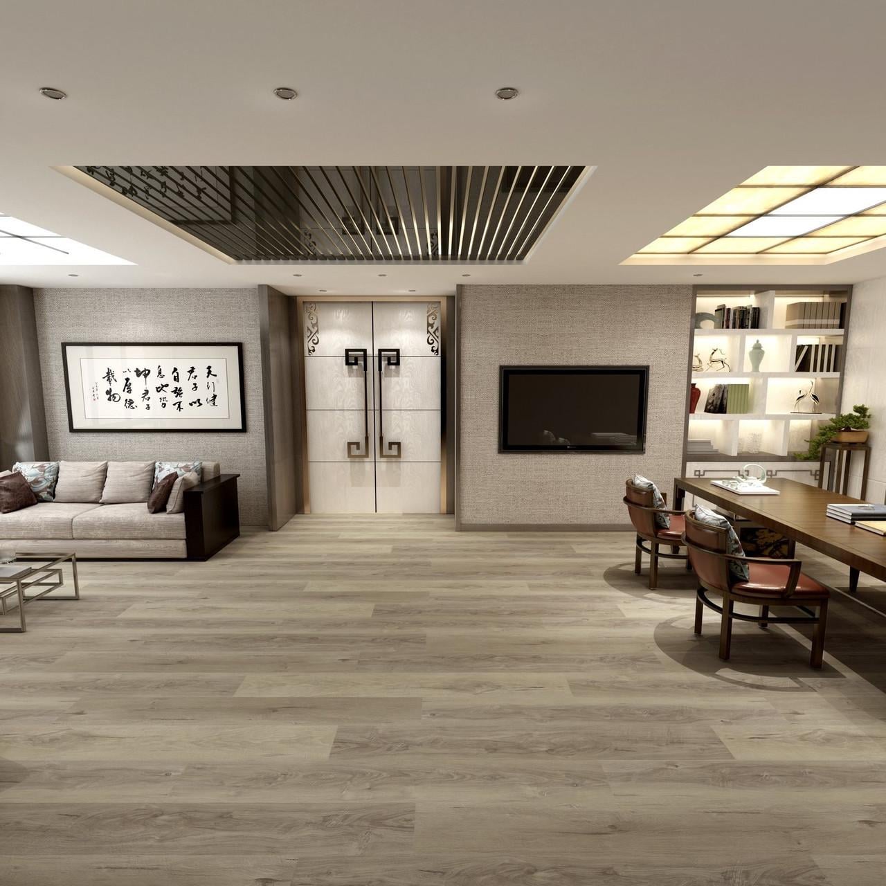 Пол виниловый SPC StoneX с подложкой 33 класс 5 мм Дуб Песочный Пол виниловый SPC StoneX с подложкой 33 класс 5 мм Дуб Песочный