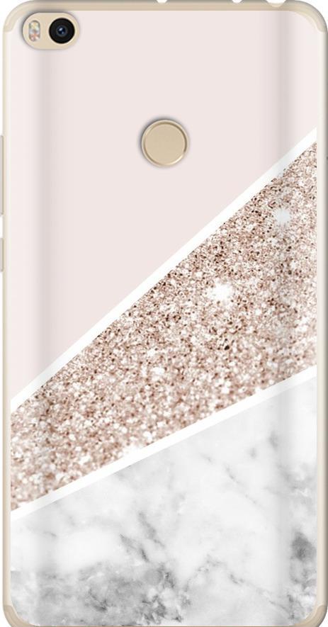 Чехол на Xiaomi Mi Max 2 Пастельный мрамор (4342t-994-42517)