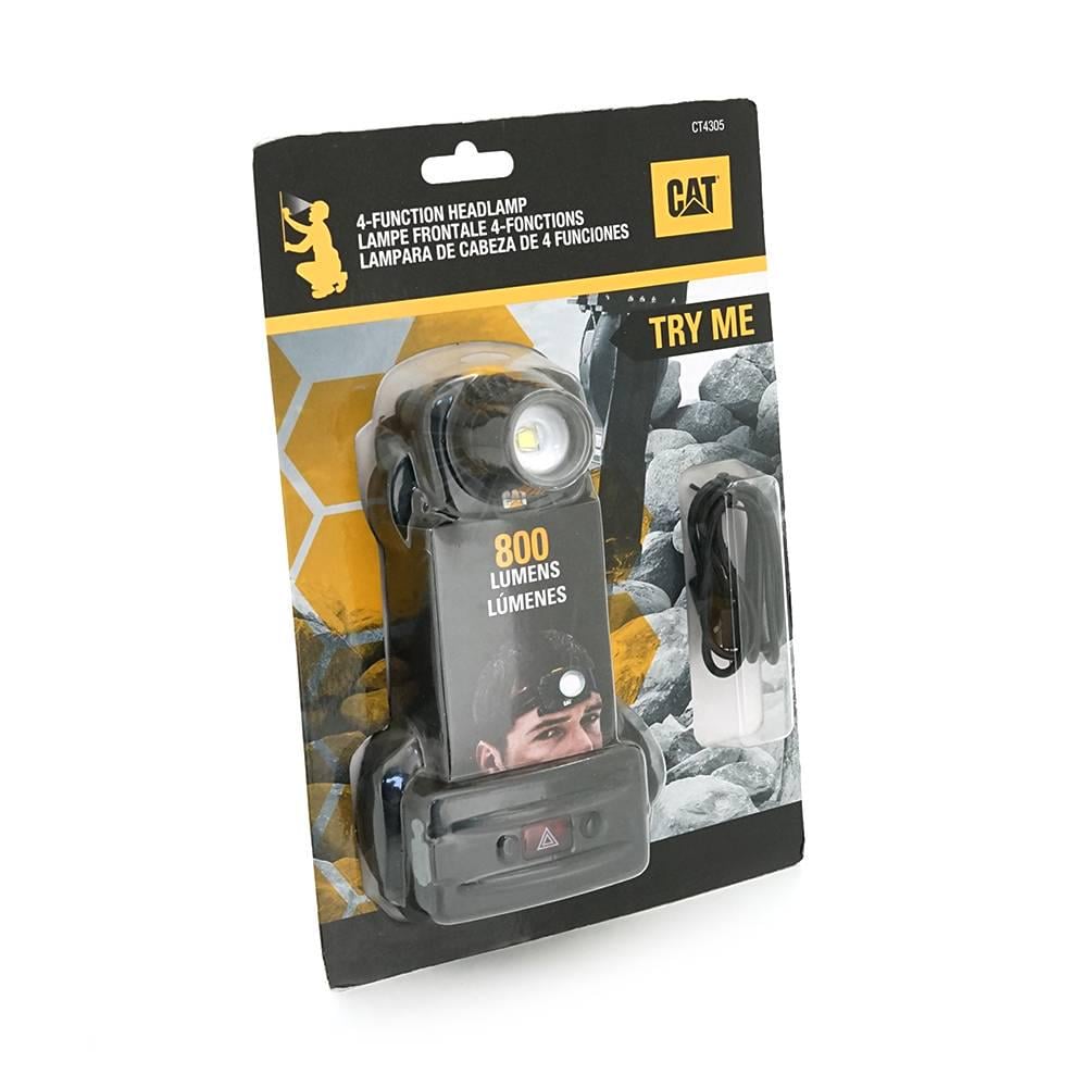 Ліхтар налобний CAT CT4305 800LM 3 режими (33100)