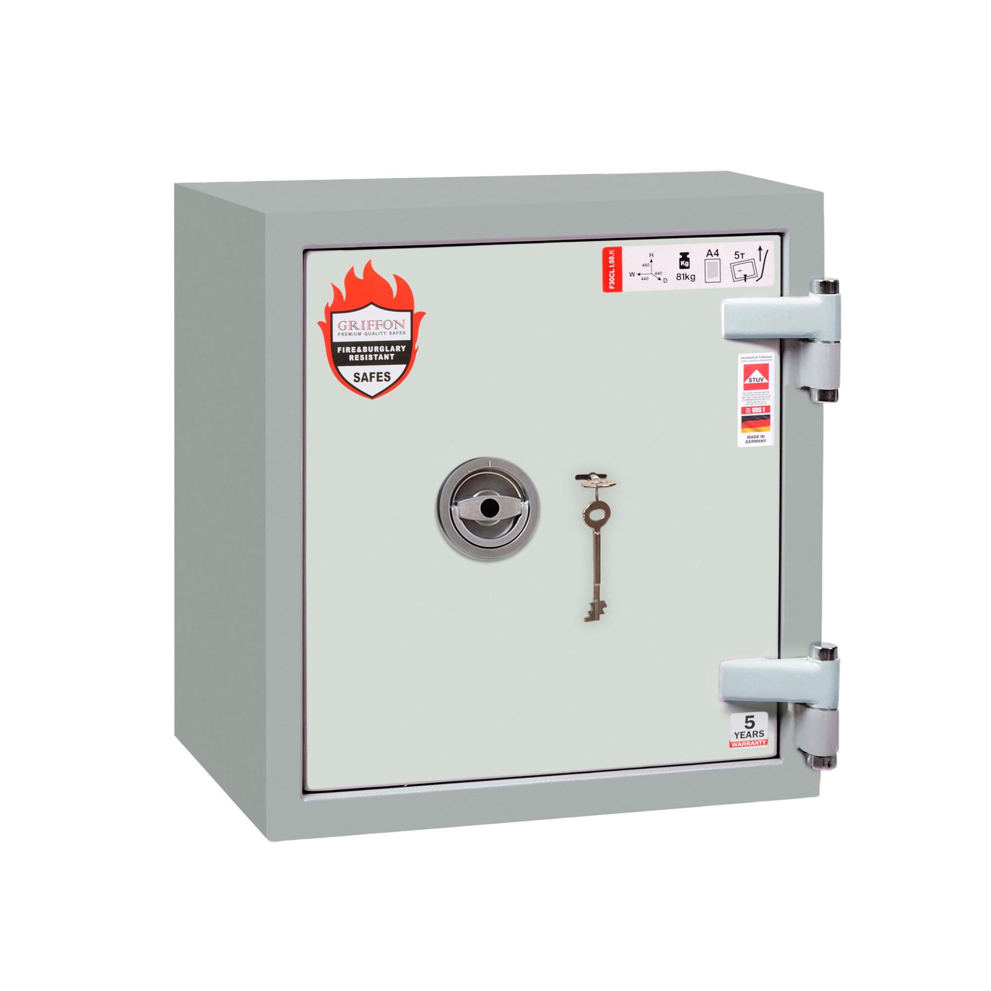 Сейф огневзломостойкий F.30CLI.50.K с полкой (2-12-F.30CLI.50.K)