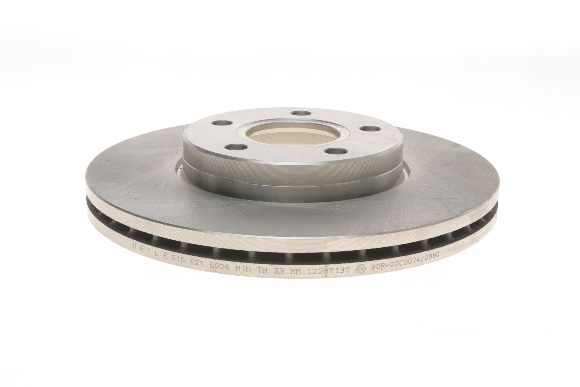 Тормозной диск передний MEYLE для Ford C-max/Focus/Volvo C30/C70/S40/V50 04-278x25 мм (515 521 5026)