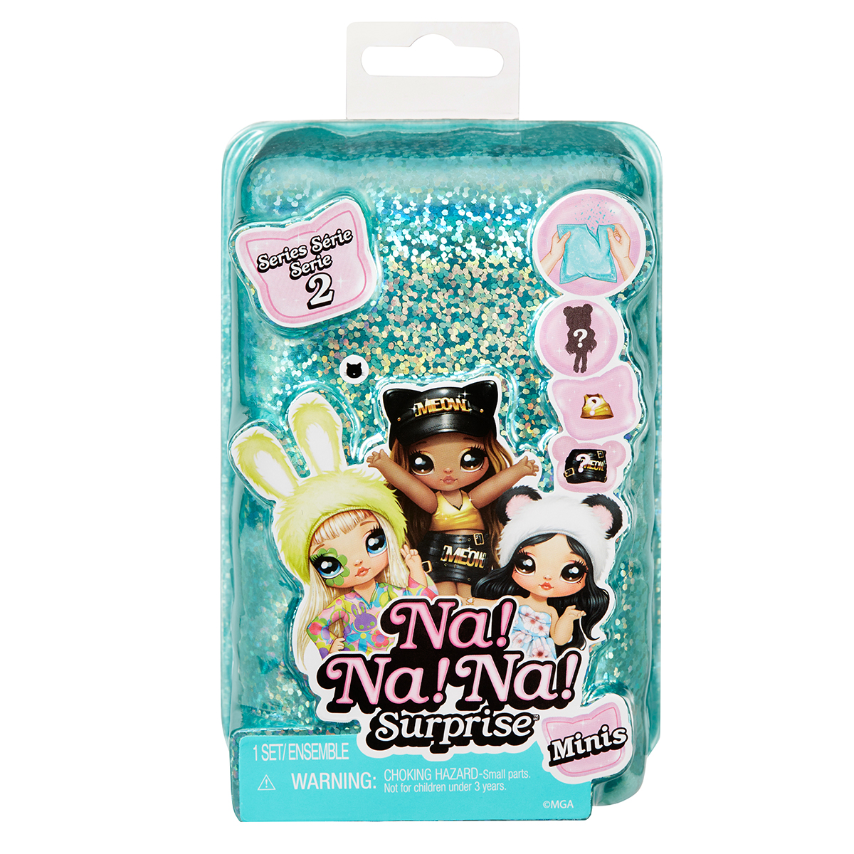 Ігровий набір з лялькою Na! Na! Na! Surprise Minis S2 (2493533957)