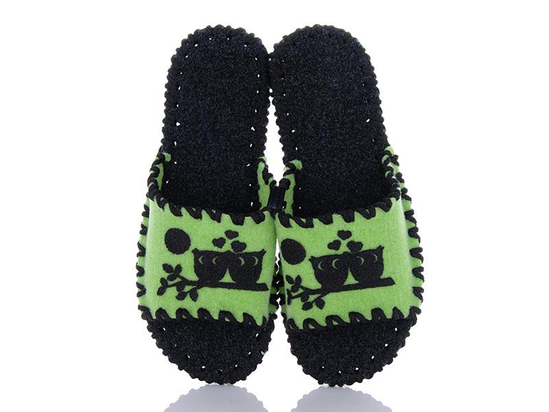 Капці фетрові жіночі VENDS 227 р. 38-39 Салатовий