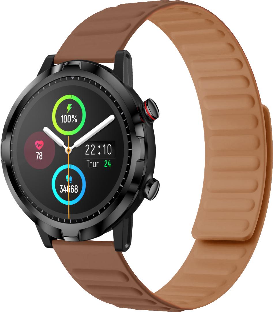Ремінець Magneter для Haylou Smart Watch RT LS05S Brown (26651-30)