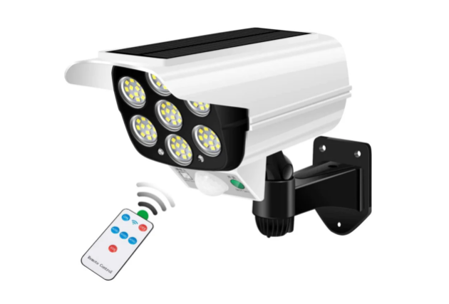 Уличный прожектор Solar Light Cam в виде камеры на солнечной батарее (ML-2512) - фото 5 Уличный прожектор Solar Light Cam в виде камеры на солнечной батарее (ML-2512) - фото 5