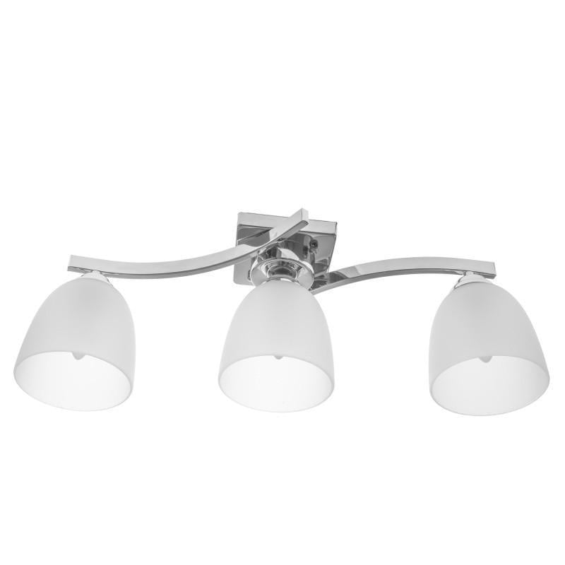Люстра потолочная Brille в спальню E27 60W CH/FG LK-624C/3 23-274