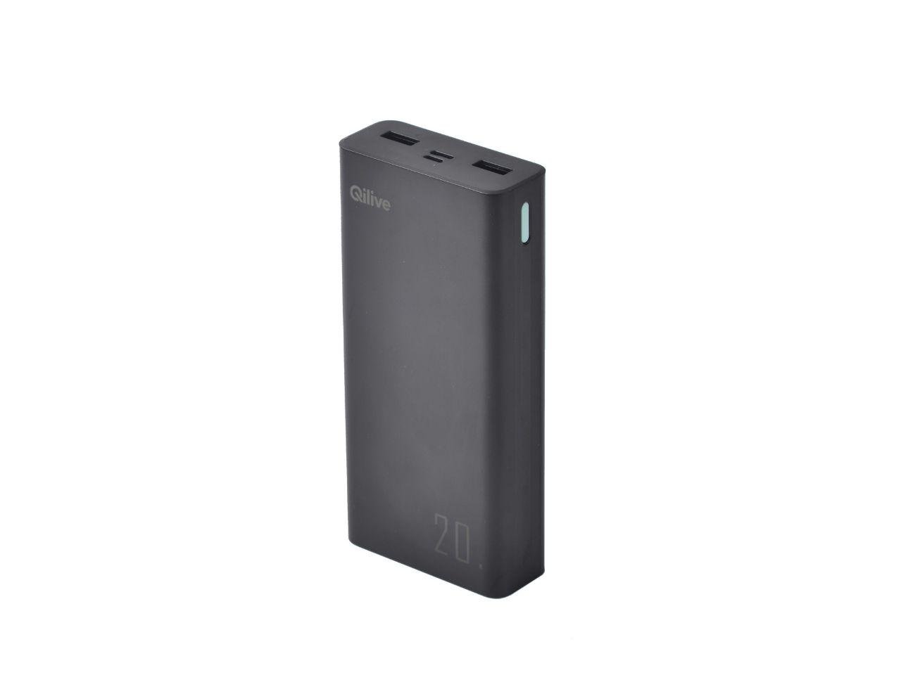 Повербанк Qilive 20 000 mAh Black (q20000)