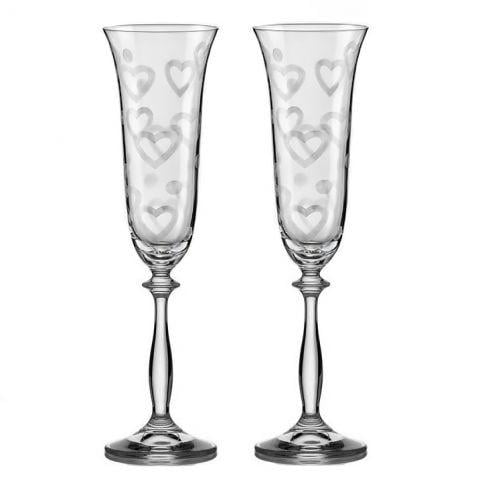 Бокалы для шампанского Bohemia Angela 190 мл 2 шт. (40600/5775/190/2)