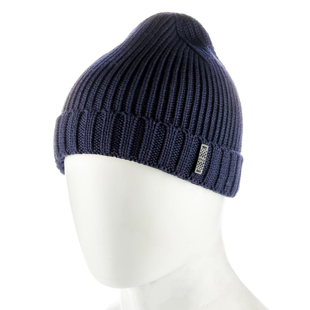 Шапка мужская Atrics MH876 хлопковая Синий