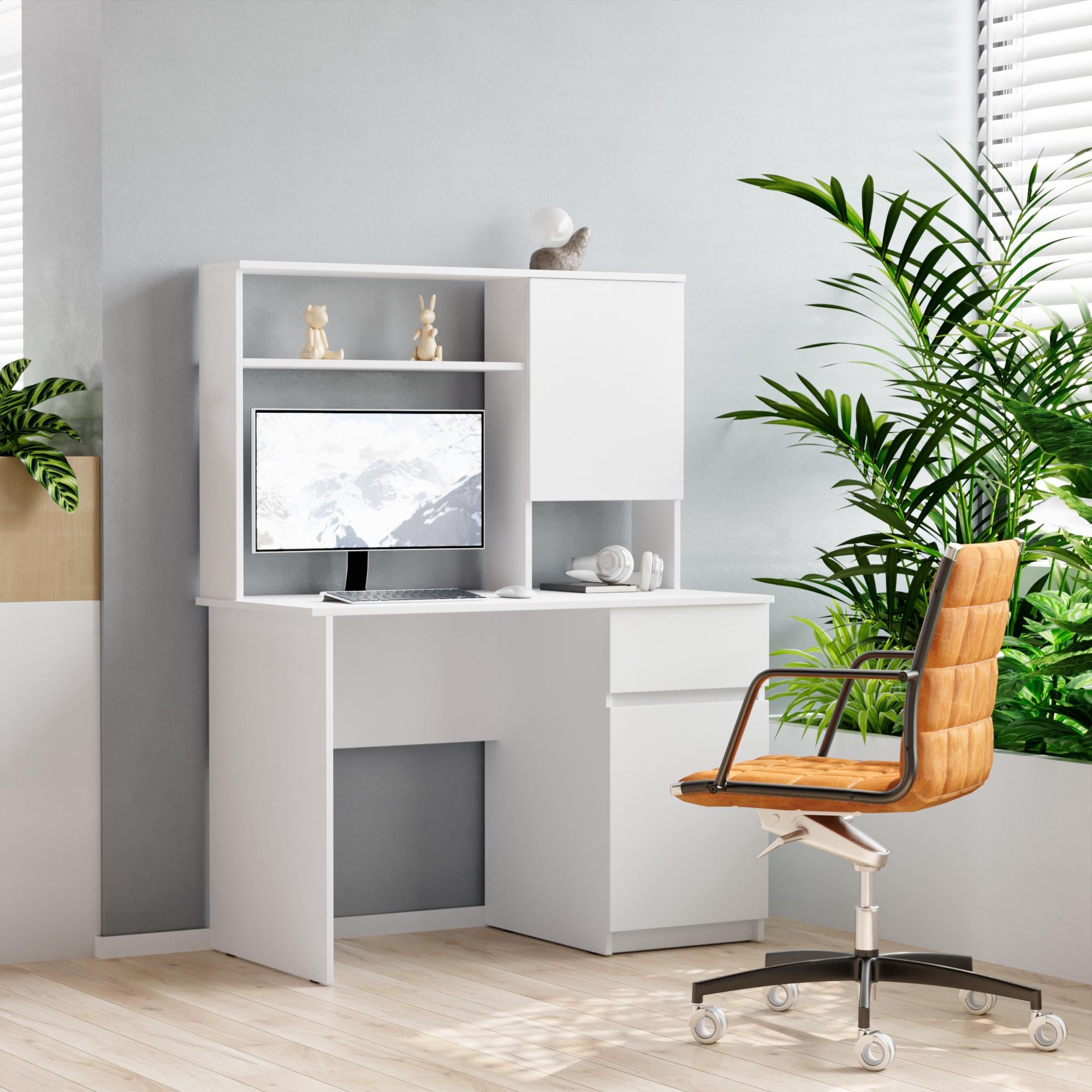Стол письменный Furnigrade СП-13 145х110х55 см Белый Стол письменный Furnigrade СП-13 145х110х55 см Белый