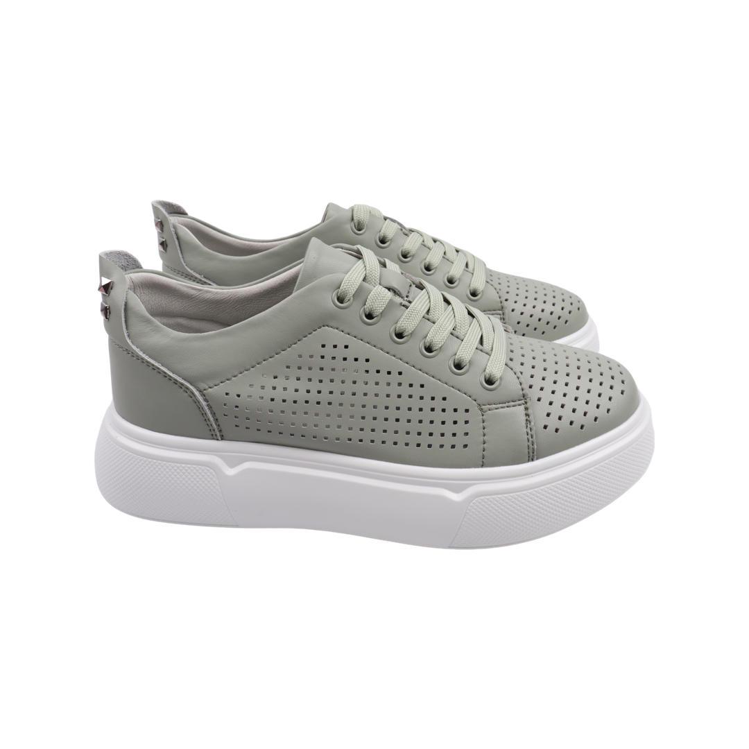 Кеды женские Renzoni из кожи р. 36 Зеленый (743-22LTCP) Кеды женские Renzoni из кожи р. 36 Зеленый (743-22LTCP)