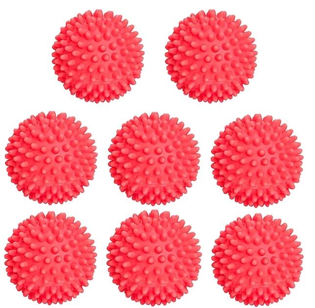 Комплект м'ячиків для прання Kayfovo KB8R та мішечок для прання KBW1 8 шт. Red (28688)