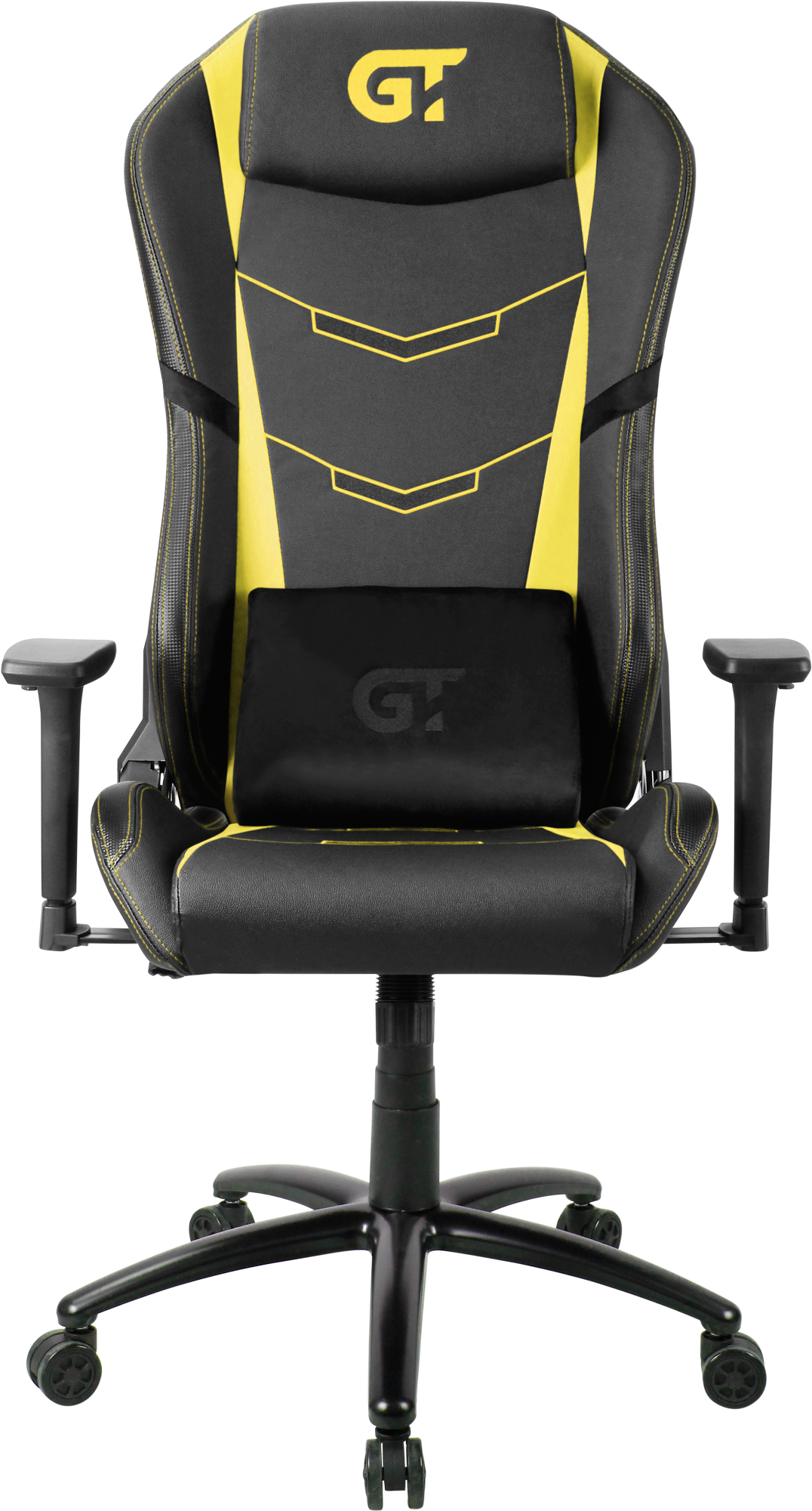 Кресло геймерское GT Racer X-5660 Black/Yellow